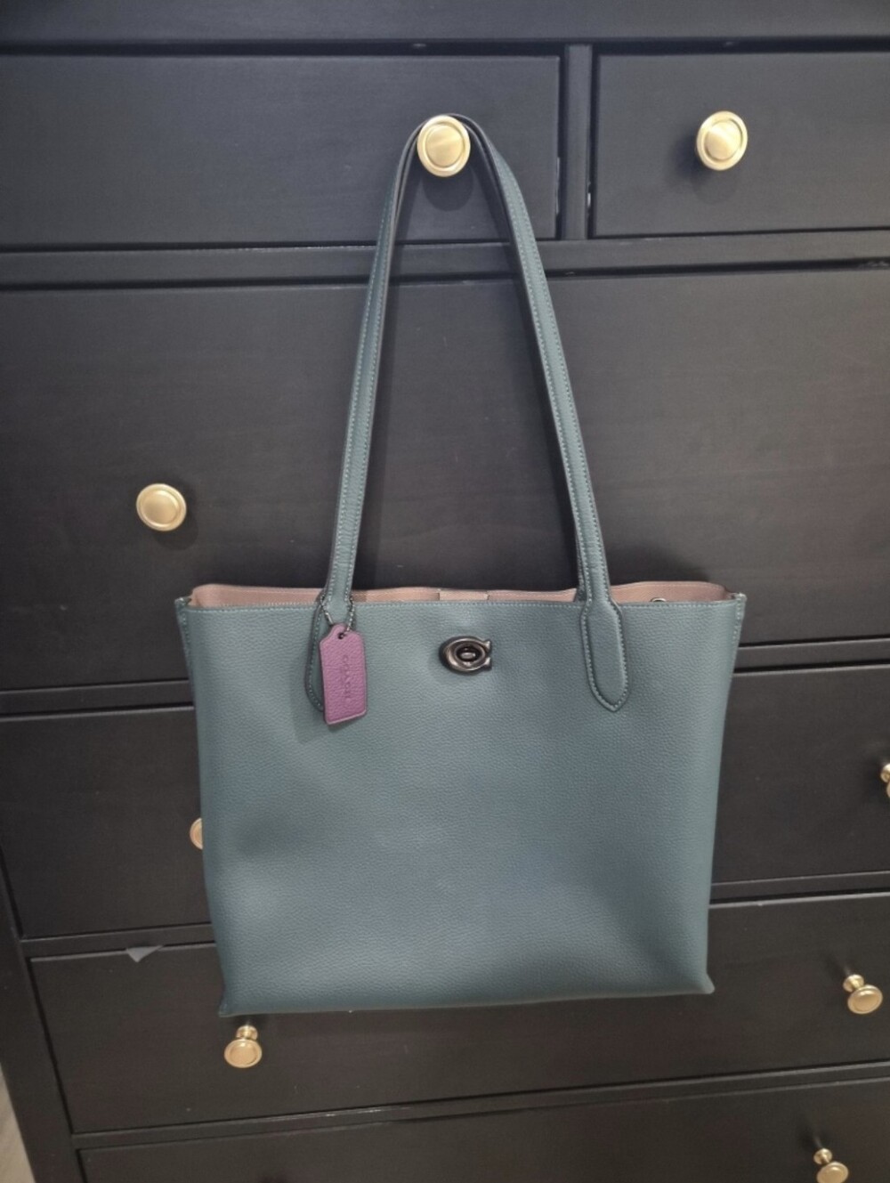 Coach Willow Turn lock Tote Bag
